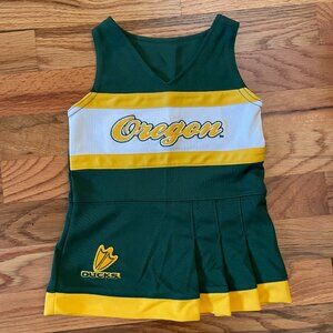 Oregon Ducks Toddler cheerleading uniform size 3/6 Months